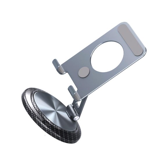 SDFGTstore Foldable Desktop Tablet Holder Height Adjustable 360 Degree Rotary Lazy Bracket