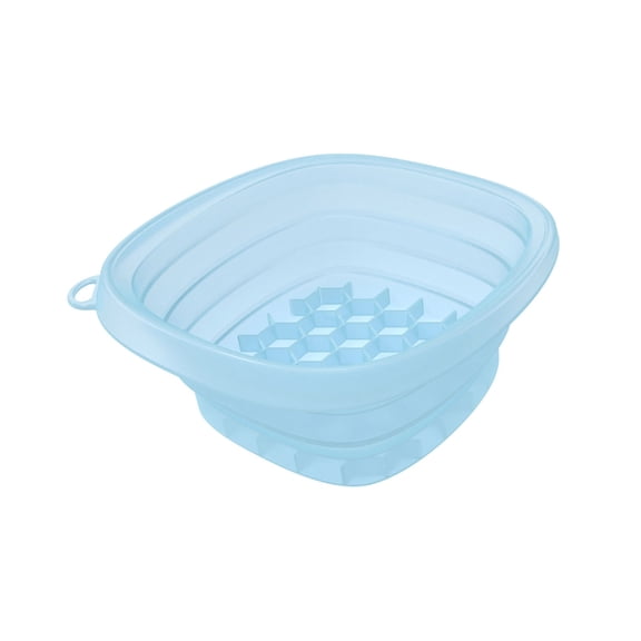 SDFGTstore Foldable Face Ice Bath Bowl Builts-In Ice Tray For Cooling Relief Portability