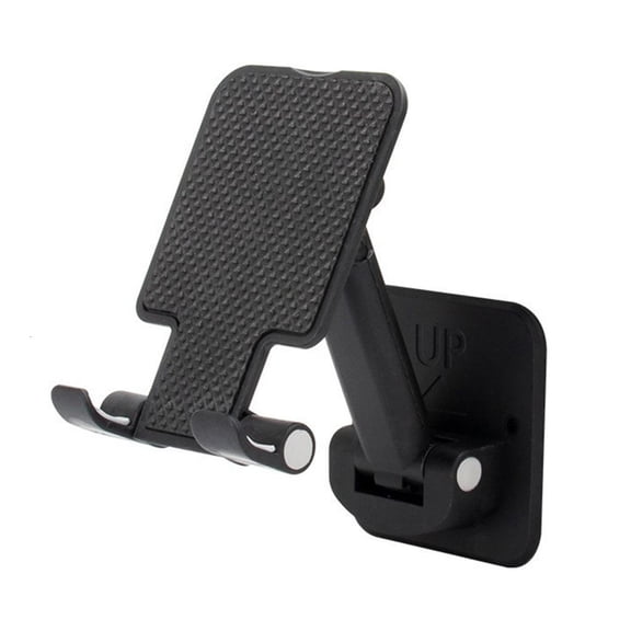 SDFGTstore Folding Wall Mount Phone Support Adhesive Holder Space Saving & Easy To Install Adhesive Support for Mobile Devices