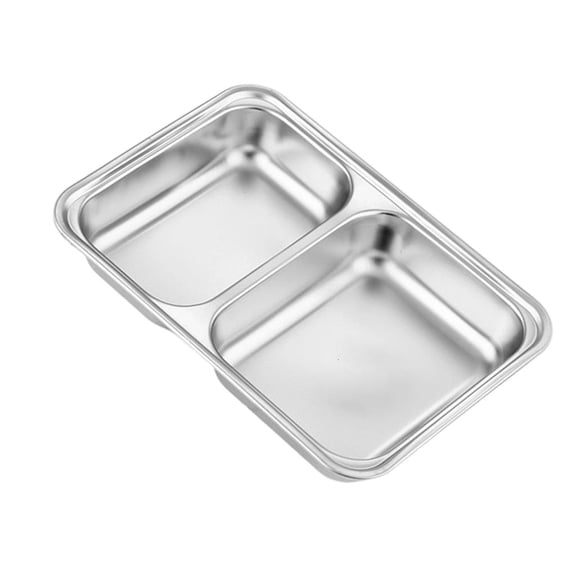 SDFGTstore Food Grade Metal Serving Tray Easy Cleaning Surfaces Buffets Plate For Home Dining And Picnics Essential