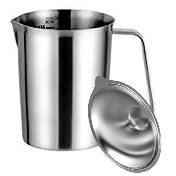 SDFGTstore Food Grade Nonrust Steel Multi Capacity Measuring Vessel For Drink And Cooking Use