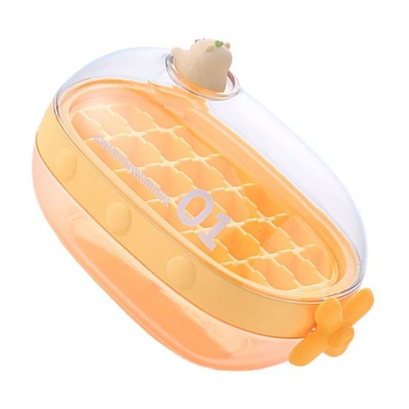 SDFGTstore Food-Grade PET PVC Ice Cubes Tray For Whiskey Drink Juice Popsicles Food