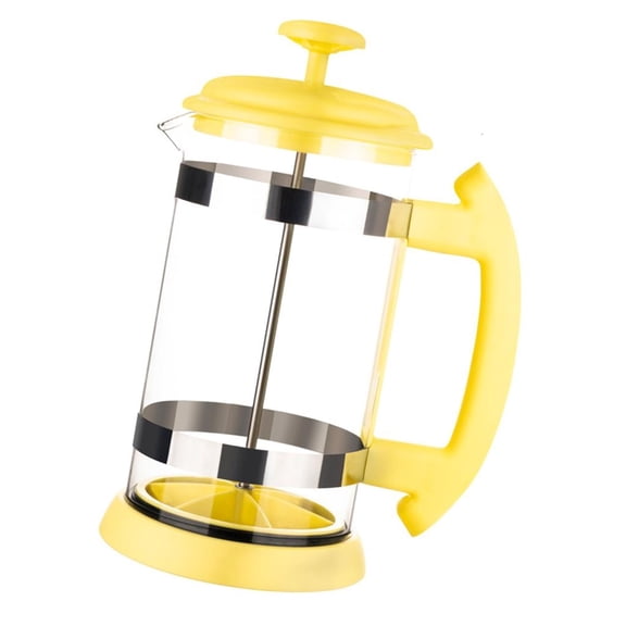 SDFGTstore French Press Coffee Maker With Stainless Steel And Shatters Proof Glass For Perfect Brewing Coffee Pot
