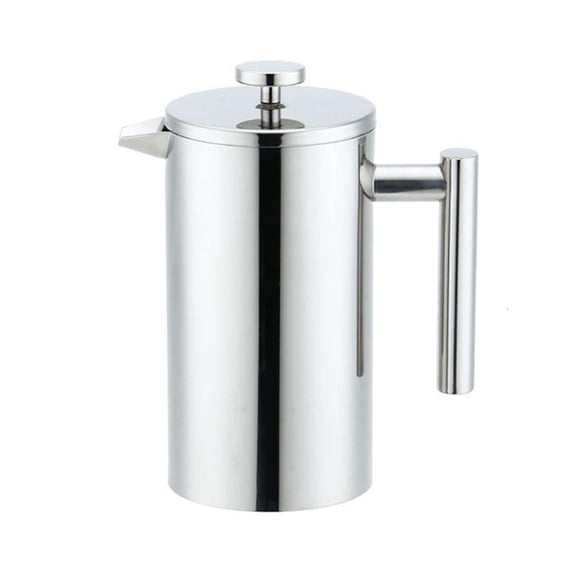 SDFGTstore French Press Double-wall insulated with Filter Screens Rust-Free Dishwasher Safe
