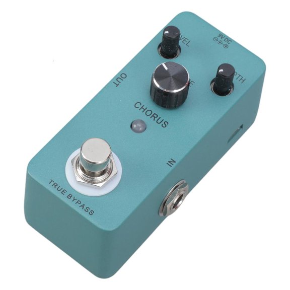 SDFGTstore Full Metal Shell Analog Chorus Guitar Effects Pedal for Musicians Enthusiasts