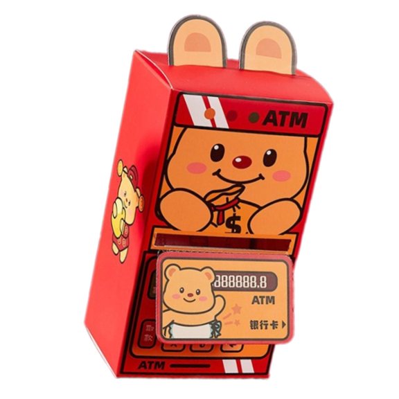 SDFGTstore Fun Money Pouch Money Envelope for Snake Year Envelope Birthday Wedding