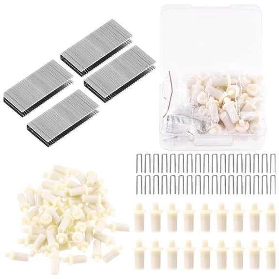 SDFGTstore Furniture Cabinet Louvers Repair Set Replacement Plastic Shutter Repair Pin