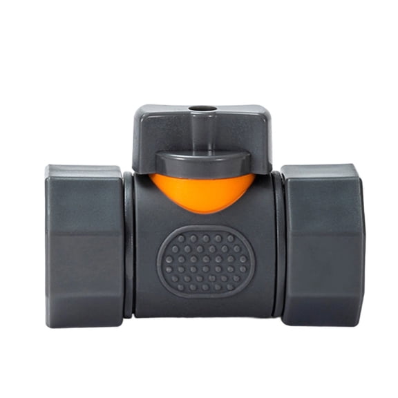SDFGTstore Garden Hose Valves Connector 6mm Twin Female Thread ABS Construction Switches Enabled Suitable For Fast Flows Adjustment
