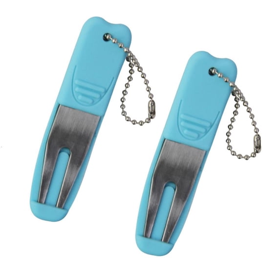 SDFGTstore Golf Green Divot Tool Curved Golf Green Maintenance Tool Metal Bending Golf Divot Repair Tool Golfs Green Divot Fork