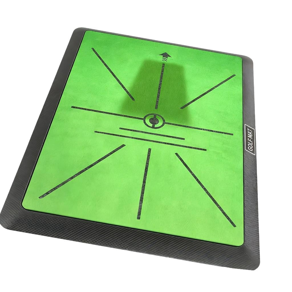 SDFGTstore Golf Practice Mat with Visual Trajectory for Swing ...