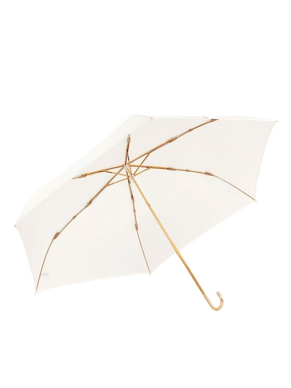 Gradient Color Rain Umbrella Ergonomic Curved Handle and Automatic Open