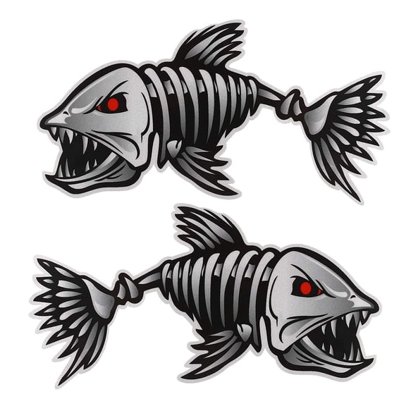 SDFGTstore Graphic Stickers Decals for Canoe Kayak Fishing Surfboard Boat Reflective Decal