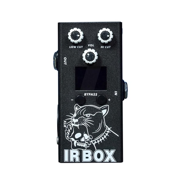 SDFGTstore Guitar IR Box Effects Pedal with IR Cab Impulse Response Cabinets Speaker Simulator 9V 6.35mm Input/Output Interface