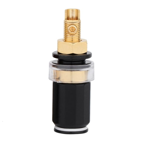 SDFGTstore HIFI Cable Terminal Binding Post Connector Rhodium Plating or Gold-Plating L=50m