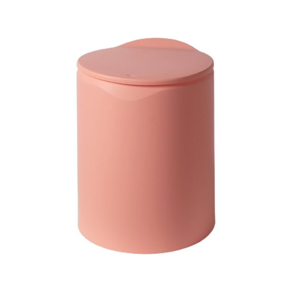 SDFGTstore Hand Press Trash Can With Lid Flip Cover Garbage Bin Double Layer Detachable for Home Kitchen Office Bathroom Waste Paper Bucket