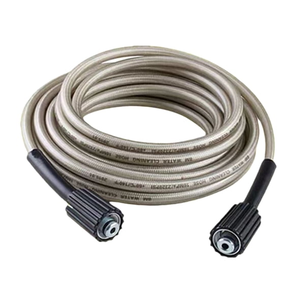 SDFGTstore Heavy Duty Double Outlet Extra Long 7m Garden Hose Extension Fit for Pressure Washers Quick Connection Adapters Included