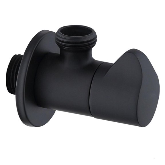 SDFGTstore Hot Cold Water Angle Valves Brass Quick Open Close Handle Reliable for Plumbing