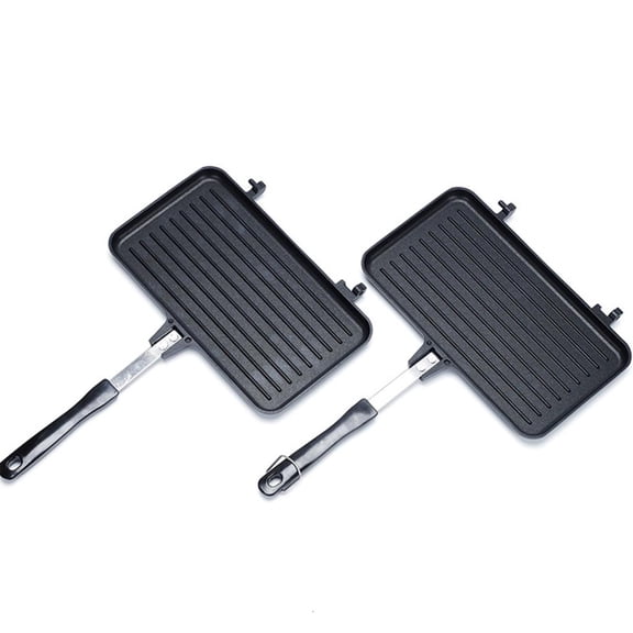 SDFGTstore Household Waffle Muffin Baking Pan Bread Toast Maker Kitchen Accessories Nonstick Sandwich Baking Pan for DIY Cooking
