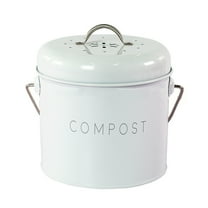 SDFGTstore Indoor Compost Container Compost Bucket for Kitchen Compost Pail Food Waste Bin