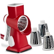 SDFGTstore Intelligent Rotary Vegetable Chopper Dishwasher Safe Convenient Size Cooking