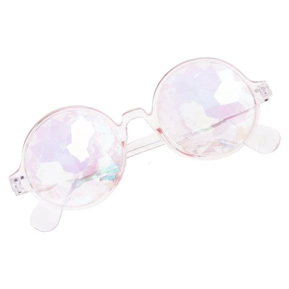 SDFGTstore Kaleidoscope Rave Glasses Festival Goggle Rainbow Sunglass Kaleidoscope Sunglass
