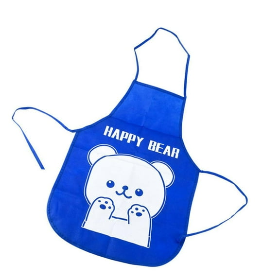 SDFGTstore Kids Chefs Apron,Adjustable Kids Aprons for Cooking Baking Kitchen Toddler Aprons