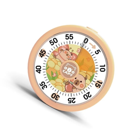 SDFGTstore Kids Quiet Timers With Rotating Rainbows Visual Countdowns Portable Time Management Tool For Classroom Kitchen Study Room