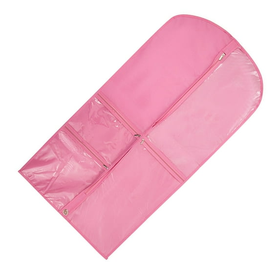 SDFGTstore Kids Short Dress Bag with Multiple Pockets Breathable Fabric Garment Sleeve for Dancers Stylish Clothing Hanging Cover