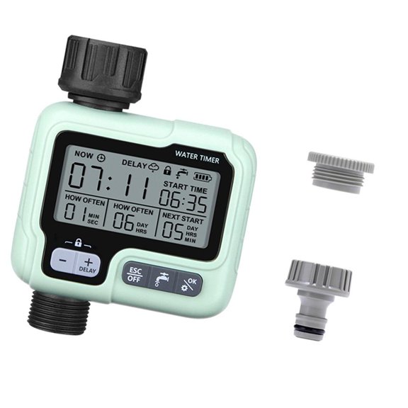 SDFGTstore LCD Display Electronic Garden Watering Timer Automatic Irrigation Controller
