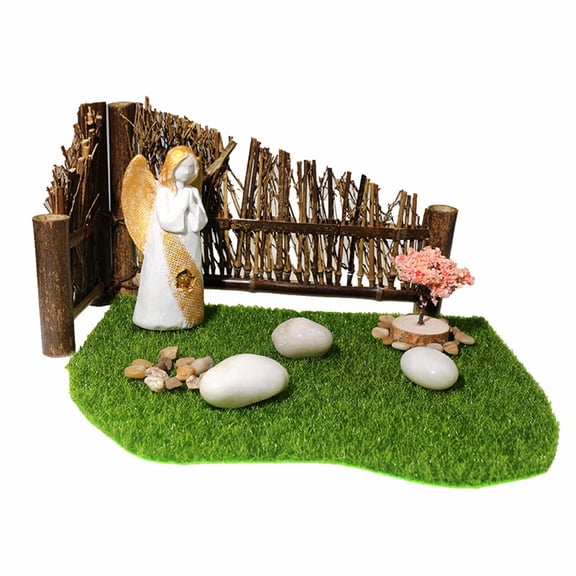SDFGTstore Landscaping Wishing Angel Garden Ornament Anti-Fading Outdoor Decoration Art Resin Craft Yard Sculptures Household Gardening Supplies