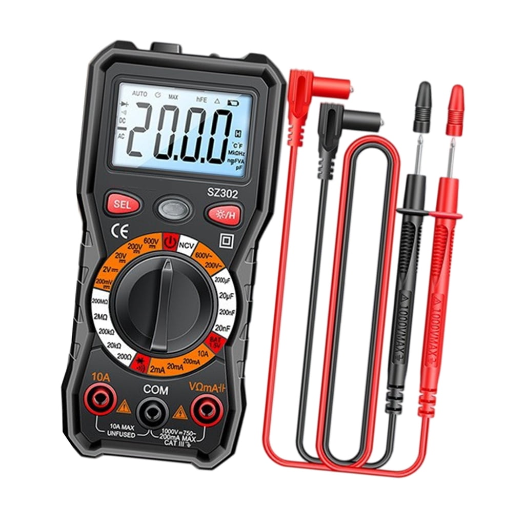 SDFGTstore Lightweight Digital Clamp Meter Digital Multimeter For ...