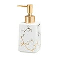 thumbnail image 1 of SDFGTstore Marble Ceramic Pump Bottle Reusable Liquid Container For Hand Wash Lotion Friendly, 1 of 11