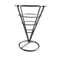 thumbnail image 1 of SDFGTstore Metal Cone Basket Fry Holder French Fries Stand Snack Fried Display Rack Multiple Use Wire Stands for Restaurant Party, 1 of 7