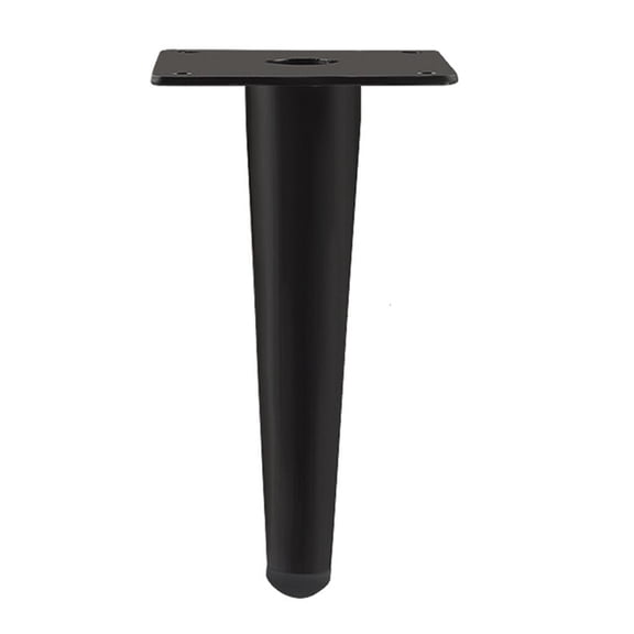 SDFGTstore Metal Right Angle Support Sofa Leg Home DIY Bed Leg with Anti-slip Foot Pad 4Pcs