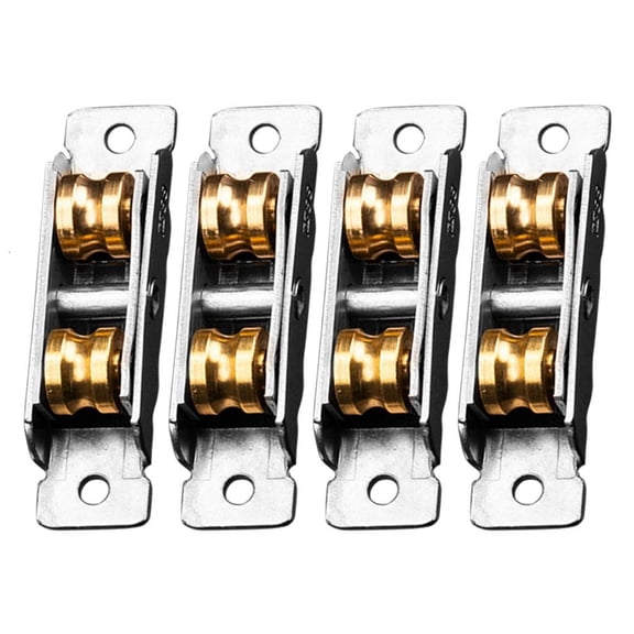 SDFGTstore Metal Sliding Rollers Multipurpsoe Sliding Rollers for window & Cabinet Door