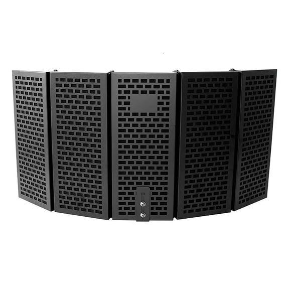 SDFGTstore Microphone Isolation Shield Reflector for Condenser Microphone Recording