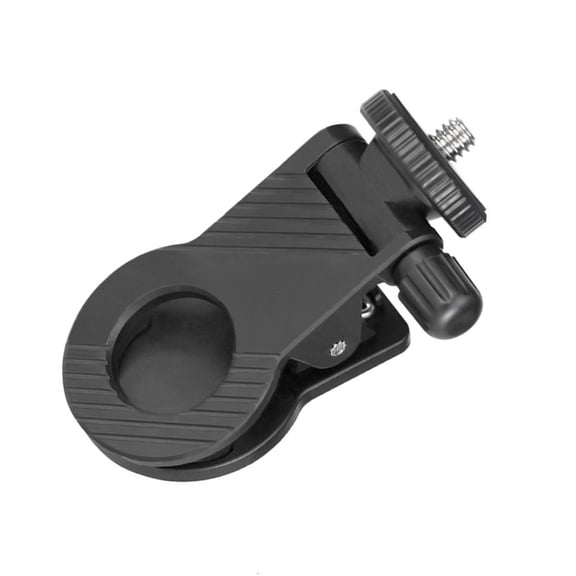 SDFGTstore Mini Clip Multi-angle Folding Cellphone Computer Fill Light Clip Camera Flash Holder Clip Universal 1/4 Screw Mount Clip