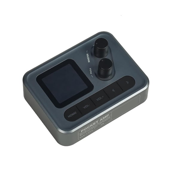 SDFGTstore Miniature Guitar Bass Effects Processor With Amp Simulator User Friendly Interface ABS Housing Perfect For Musicians