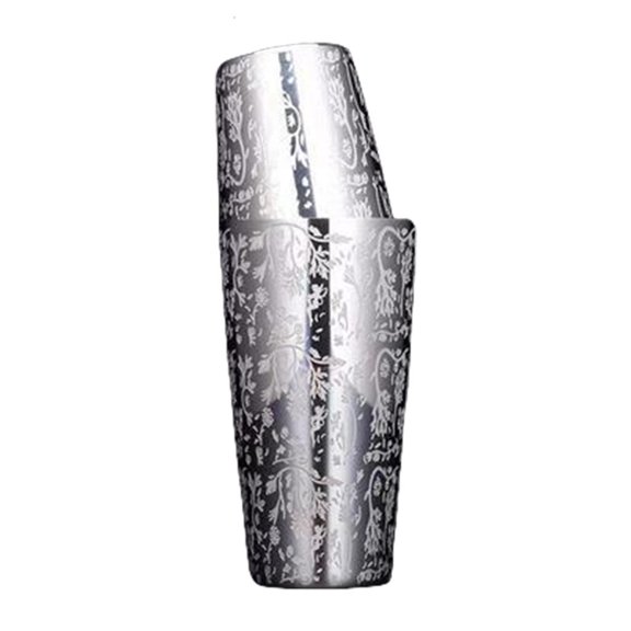 SDFGTstore Modern Stainless Steel Drink Mixer Ergonomic Grip Large Capacity Cocktail Shaker