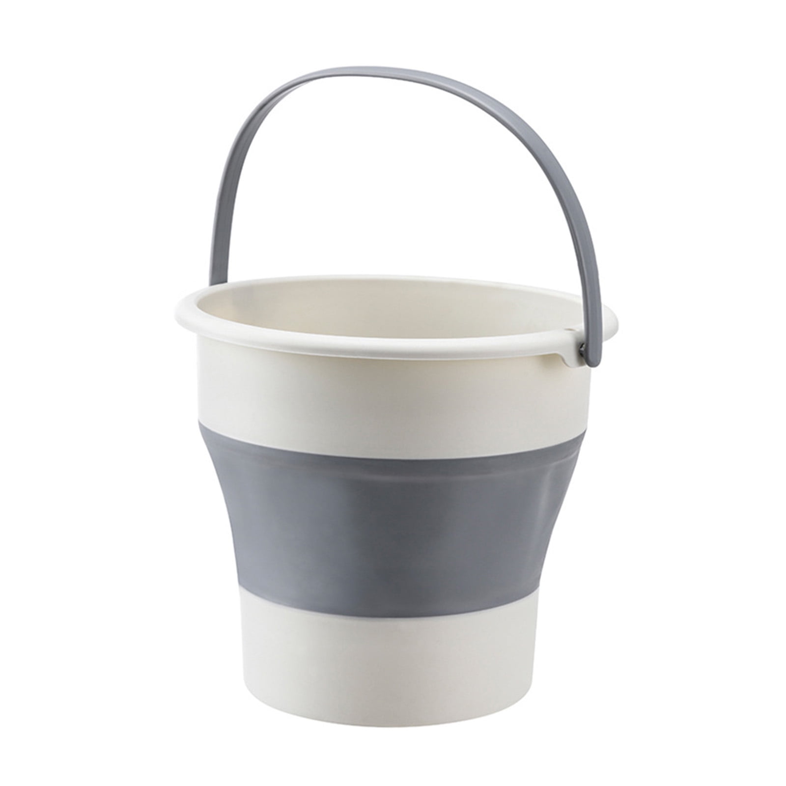 SDFGTstore Multi-Purpose Foldable Pail Bucket Portable Collapsible ...