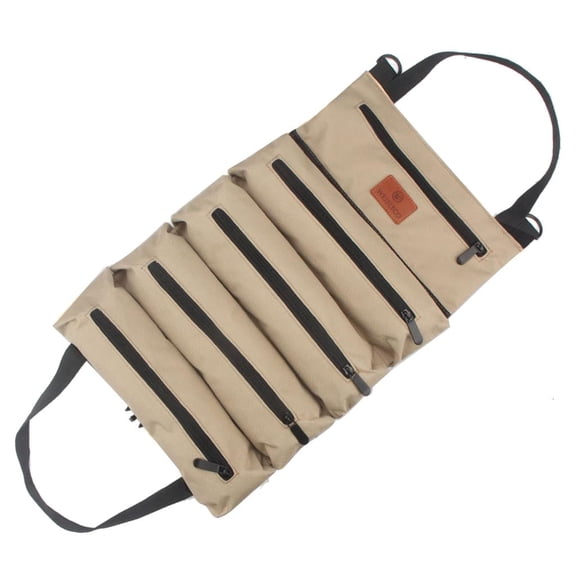 SDFGTstore Multi-purpose Tool Bag Emergency Roll Up Hardware Tool Bag in Car Motorcycle