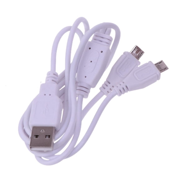 SDFGTstore Multifunction 2 in 1 Charging Cable USB to Dual Micro USB Charger Cable Cord for Andriod Cell Phone 0.for 3M/1M/2M