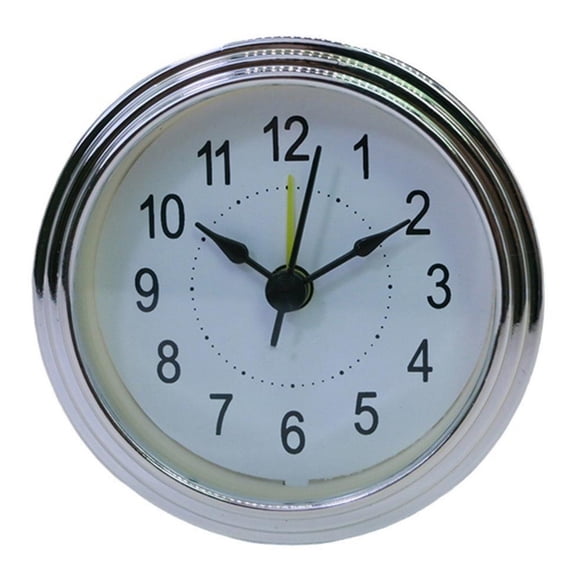 SDFGTstore Multifunctional 3Inch Clock Insert Replacement with Arabic or Roman Numeral Display Snooze Clock Head for Craft Projects