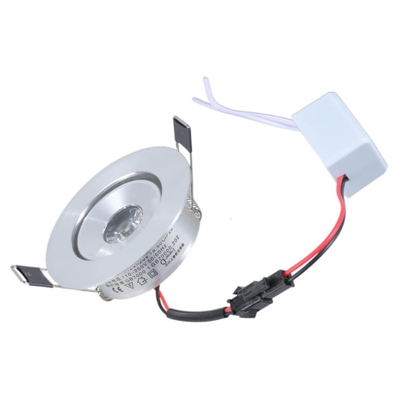 SDFGTstore Multifuntional Adjustable 1W LED Downlight Featuring Color Option Simple Retrofits Installation Ceiling Lamp for Home