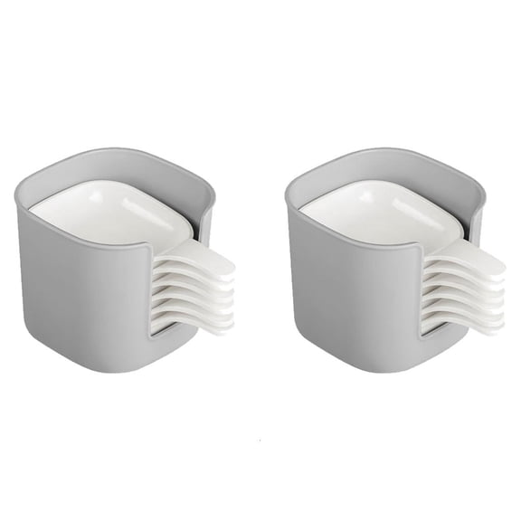 SDFGTstore Multipurpose Dipping Sauce Bowls For Snacks Serving Food Grade Plastic Tableware