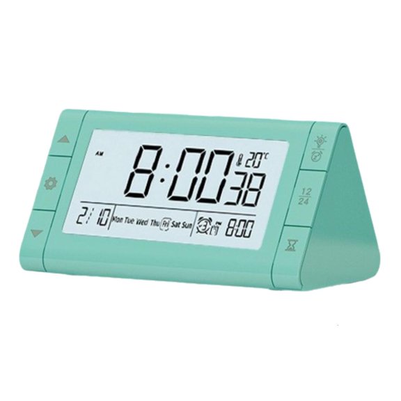 SDFGTstore Multipurpose Silents LED Digital Clock with Time and Temperature for Work and Rest