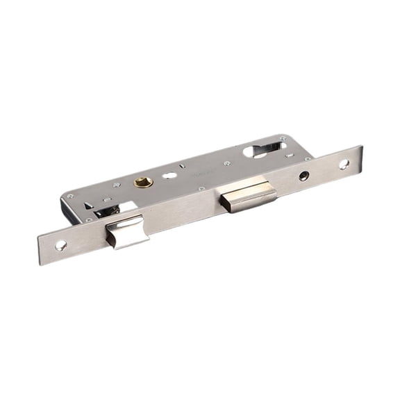 SDFGTstore Narrow Security Mortise Door Lock Case Universals Stainless Steels Lock Body Balcony Lock Body Lockcase Fittings