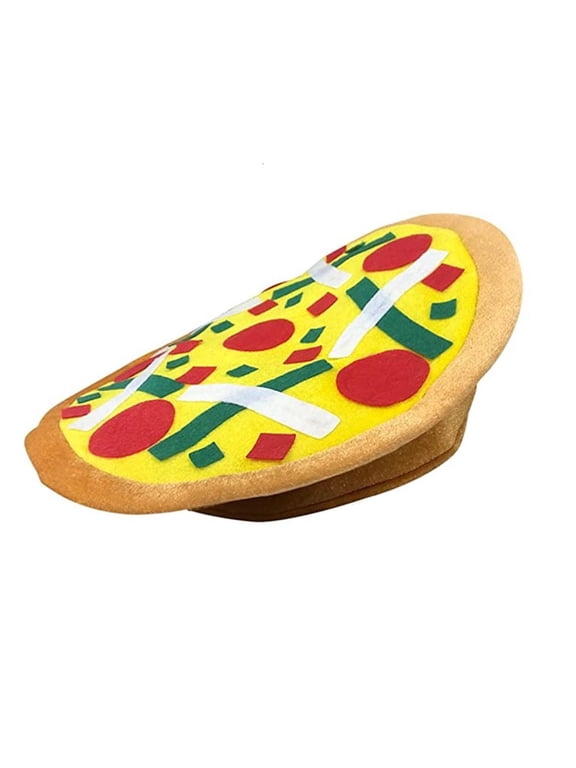 Novelties Play Hat Funny Pizza Hat Crazy Silly Hat Play Hat for Carnival,Dramas