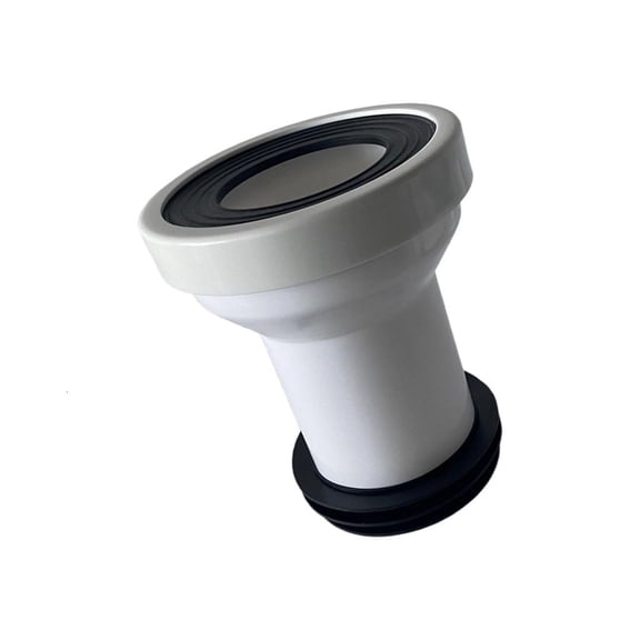 SDFGTstore Offset Toilet Connection Pipe Bathroom Toilet Pipe Connectors Easy to Install Toilet Sewer Drain Adapters Easy to Use