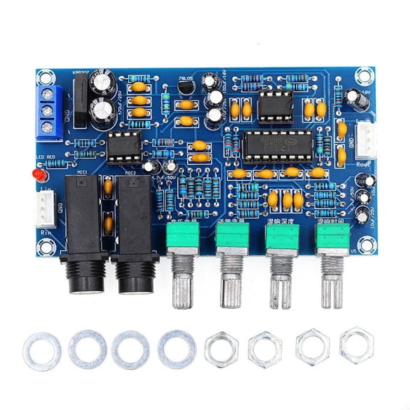 SDFGTstore PT2399 Circuit Amplifiers Module for Professional Reverberation Effects in Performances